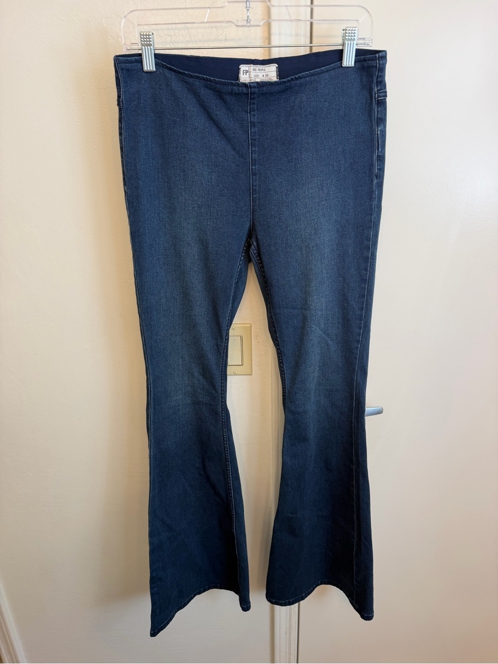 Free People We The Free Penny Pull On Flare Jeans Size 29